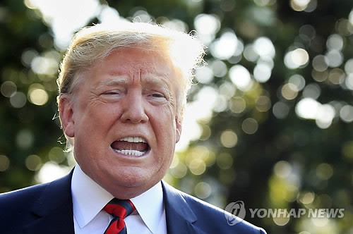 Tổng thống Mỹ Donald Trump. Ảnh: Yonhap