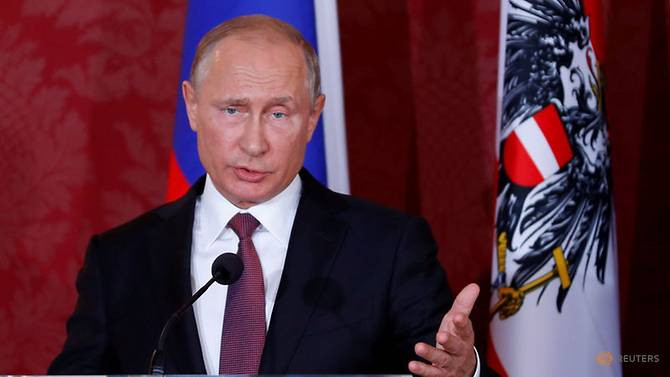 Tổng thống Nga Vladimir Putin. Ảnh: Reuters