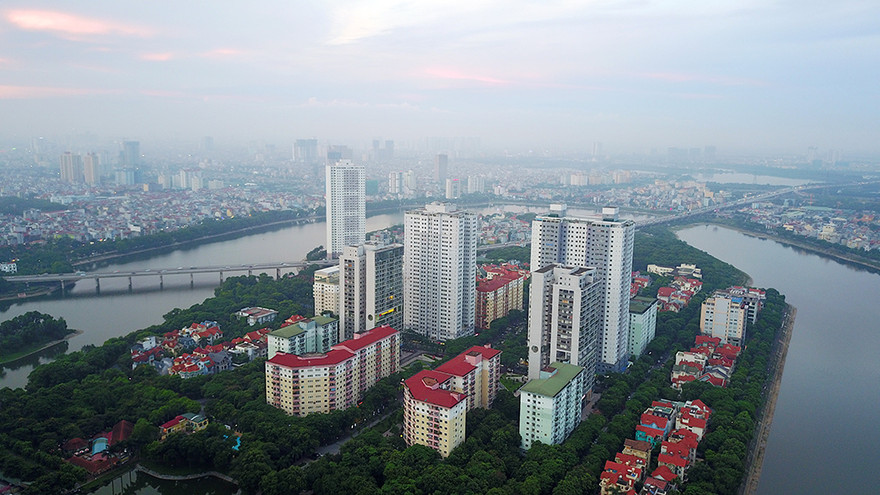 Hà Nội tuyệt đẹp nhìn từ trên cao