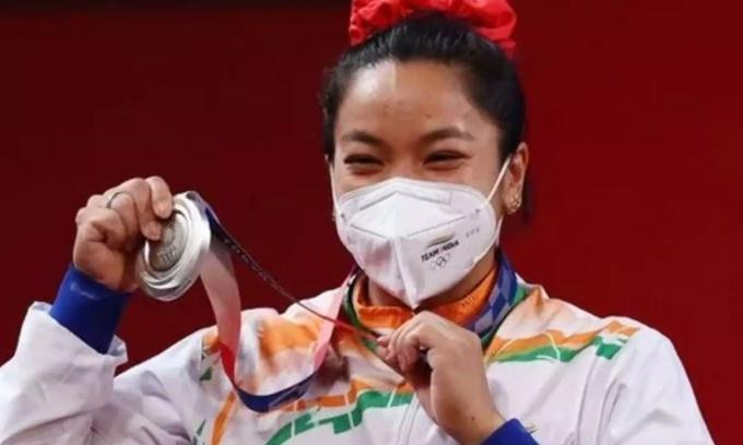 Giành huy chương Olympic, nữ đô cử Ấn Độ được 'bao' pizza miễn phí trọn đời 