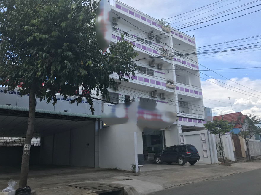 Khách sạn nơi ông Quang trình báo bị mất tài sản lớn. Ảnh Việt Văn