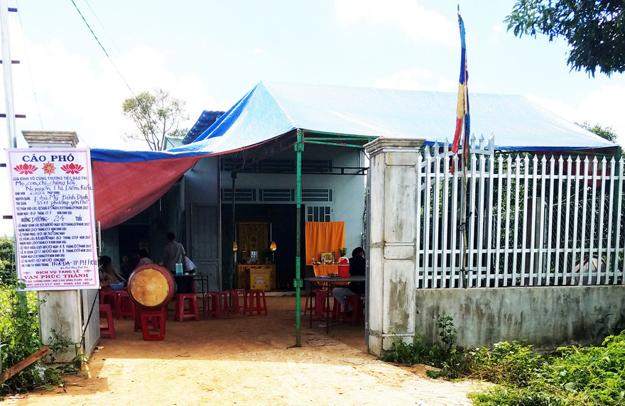 Căn nhà nơi xảy ra án mạng