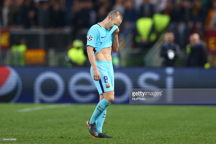 Iniesta nói lời tạ từ Barca sau thất bại tại Champions League?