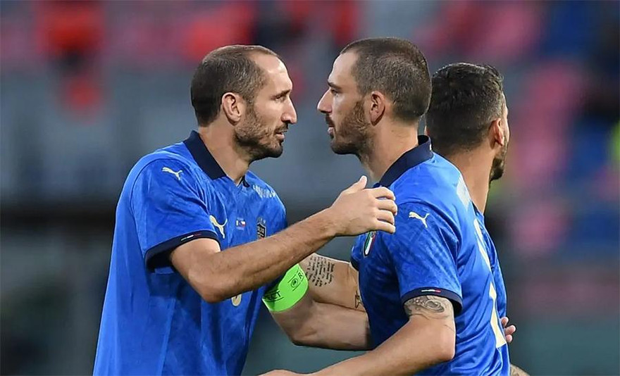Bonucci và Chiellini đang là cặp trung vệ hay nhất Euro 2020.