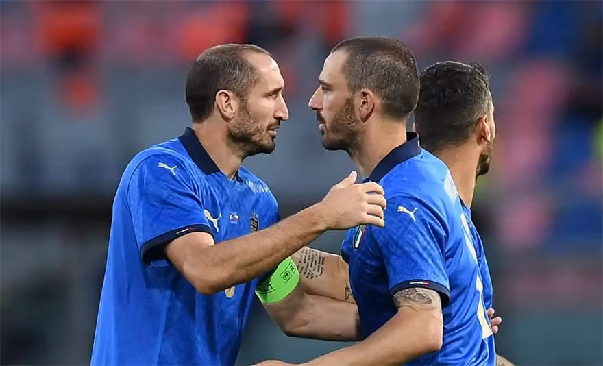 Bonucci và Chiellini đang là cặp trung vệ hay nhất Euro 2020.