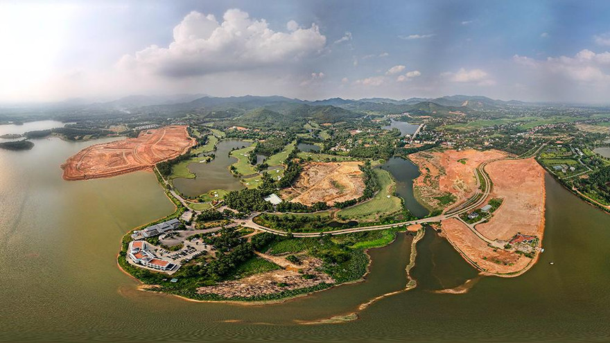 Toàn cảnh vi phạm đất đai, 'bức tử' hồ Đại Lải 