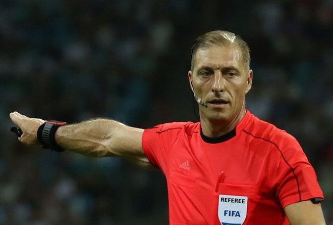 Lộ diện trọng tài bắt chính trận khai mạc World Cup 2018