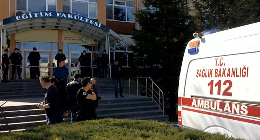 Trường Đại học Osmangazi - nơi xảy ra vụ xả súng. Ảnh: AP