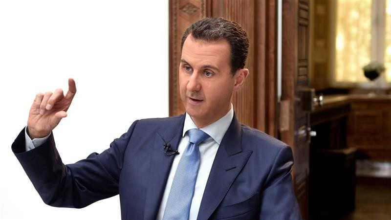 Tổng thống Syria Bashar al-Assad. Ảnh: Aljazeera
