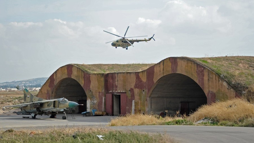 Một sân bay quân sự tại Syria. Ảnh: Sputnik