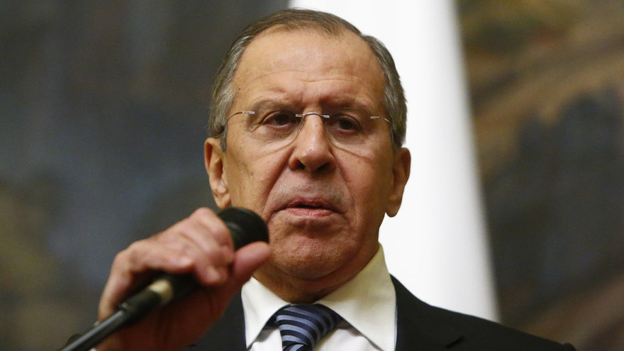 Ngoại trưởng Nga Sergey Lavrov. Ảnh: Reuters