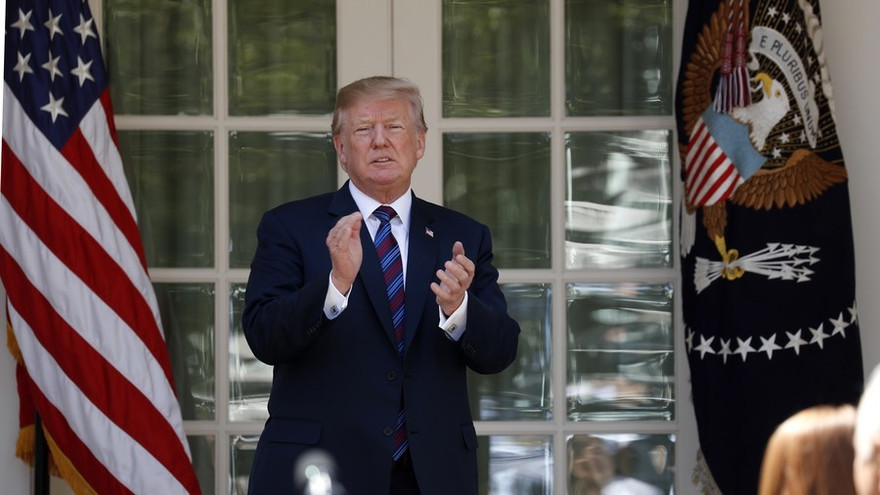 Tổng thống Mỹ Donald Trump. Ảnh: Reuters