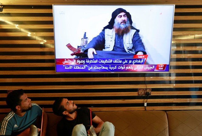 Thủ lĩnh IS vừa bị tiêu diệt Abu Bakr al-Baghdadi. Ảnh: Reuters