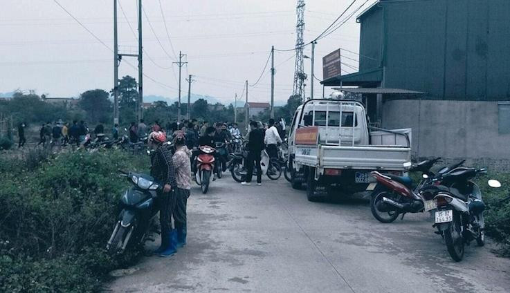 Hiện trường vụ việc. Ảnh: N.T