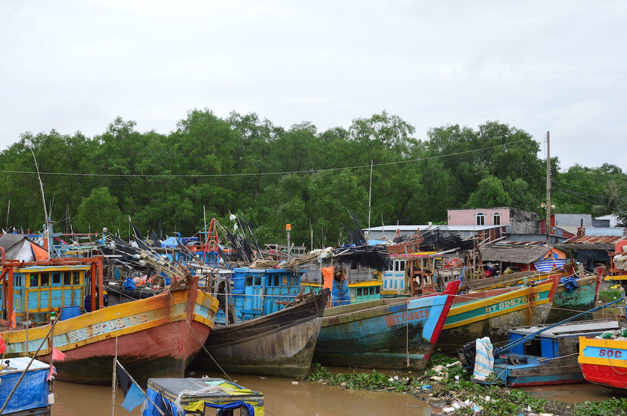 Sóc Trăng ứng phó với bão Damrey