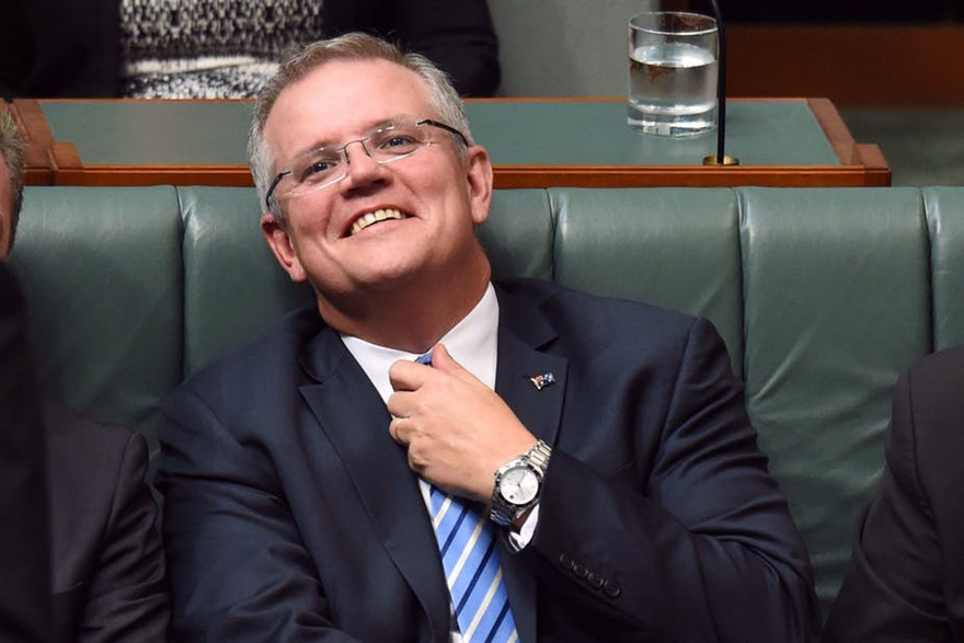 Tân thủ tướng Úc Scott Morrison. Ảnh: AAP
