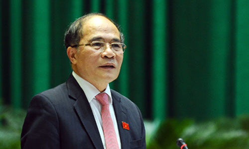 Chủ tịch Quốc hội Nguyễn Sinh Hùng
