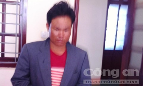 Siu Pham tại cơ quan công an. - Ảnh: Chí Dũng/CATP 