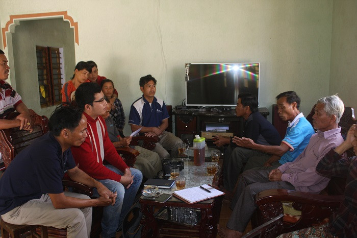 Người dân Long Thạnh lo sợ việc xây bể chứa nước sẽ gây ô nhiễm môi trường và nguồn nước sẽ nhiễm mặn hơn. 