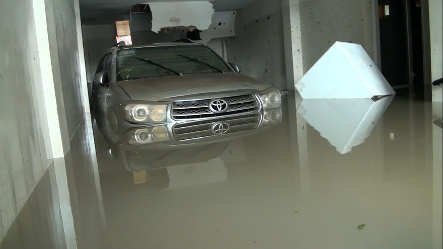 Chung cư phải có máy bơm sau khi hàng loạt tầng hầm thành... ao