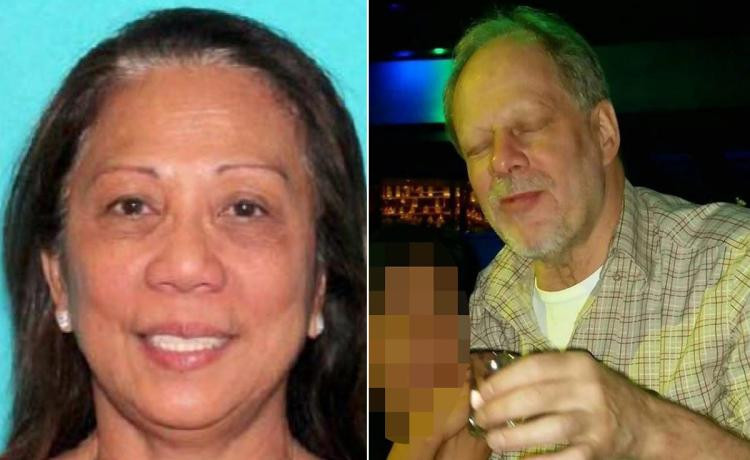 Bà Marilou Danley (trái) và bạn trai Stephen Paddock (phải). Ảnh: Ny Daily News