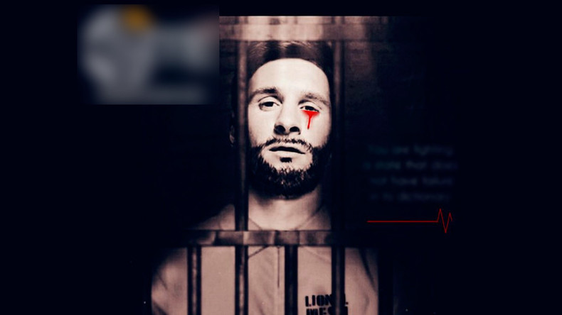 Tấm áp phích được trang web tuyên truyền của IS đăng tải. Ảnh: RT