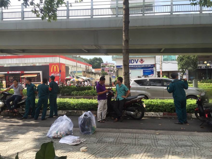 Khu vực xảy ra vụ án.