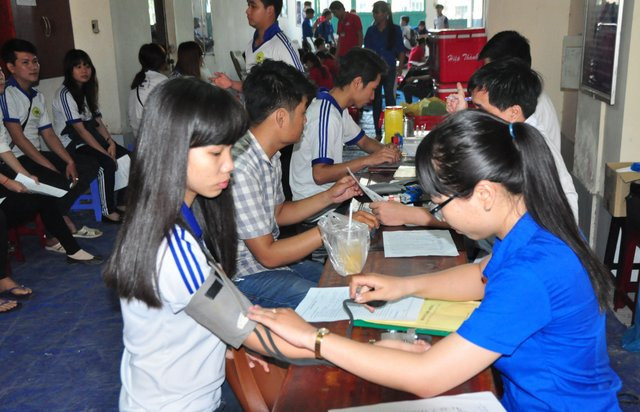 Cần Thơ sôi nổi hiến máu tình nguyện