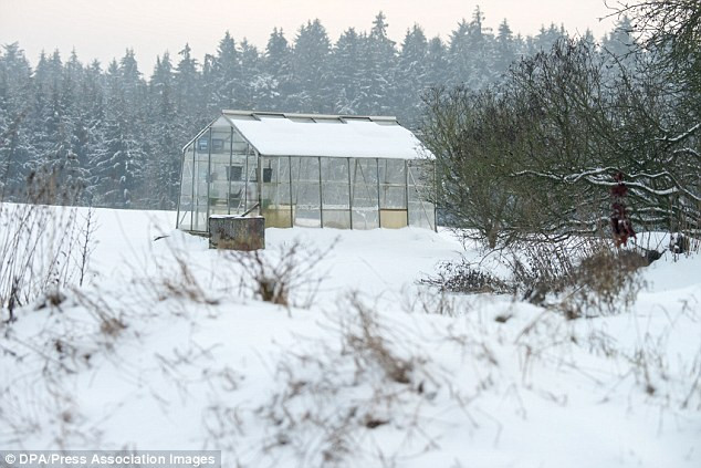 Khu vườn trong nhà người bạn thân, nơi vị bác sĩ giấu tên chôn số tài sản trị giá 1,7 triệu Euro.