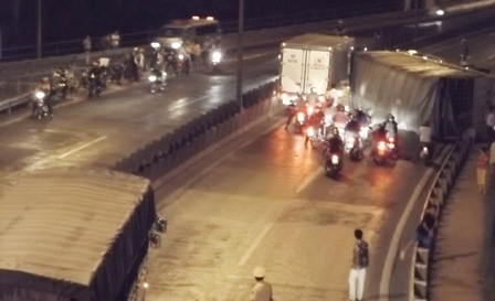 Hiện trường vụ tai nạn