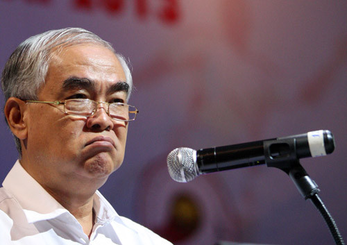 Chủ tịch VFF Lê Hùng Dũng. Ảnh: Đức Đồng/VnExpress