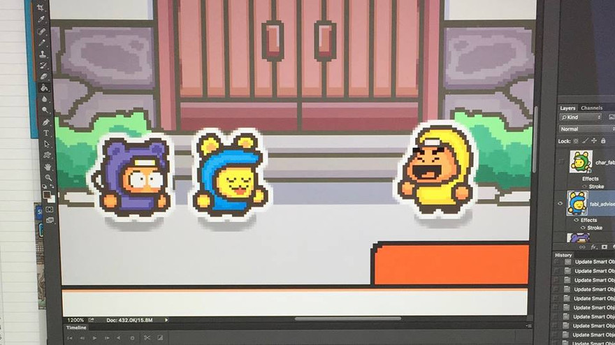 Hình ảnh được đăng trên fanpage của DotGears hé lộ giao diện của game mới.