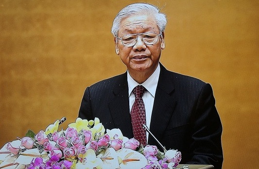 Tổng Bí thư Nguyễn Phú Trọng phát biểu tại lễ kỷ niệm