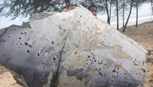 Mảnh vỡ được tìm thấy hôm 27/1.