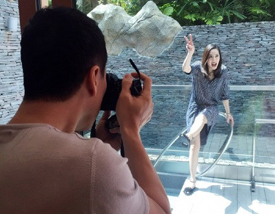 Bắt gặp khoảnh khắc đời thường của vợ chồng 'Diệp Vấn'