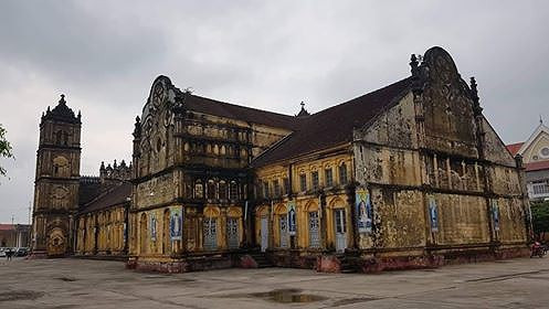 Nhà thờ Bùi Chu. Ảnh: M.Đ