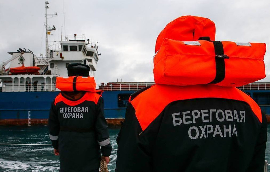 Cảnh sát biển Nga. Ảnh: Tass