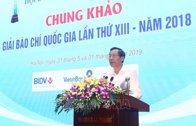 Đồng chí Thuận Hữu, Tổng Biên tập Báo Nhân Dân, Phó Trưởng ban Tuyên giáo Trung ương, Chủ tịch Hội Nhà báo Việt Nam