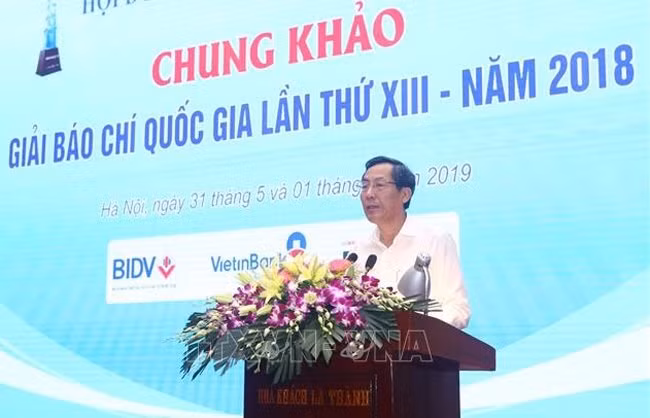 Đồng chí Thuận Hữu, Tổng Biên tập Báo Nhân Dân, Phó Trưởng ban Tuyên giáo Trung ương, Chủ tịch Hội Nhà báo Việt Nam