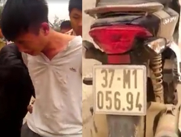 Đối tượng Nguyên và chiếc xe tang vật