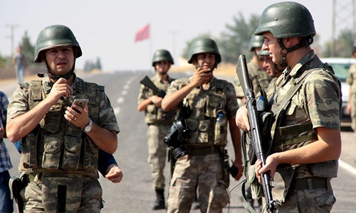 Binh sĩ Thổ Nhĩ Kỳ. Ảnh: Reuters.