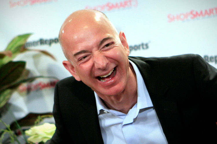 CEO Amazon Jeff Bezos. Ảnh: Reuters