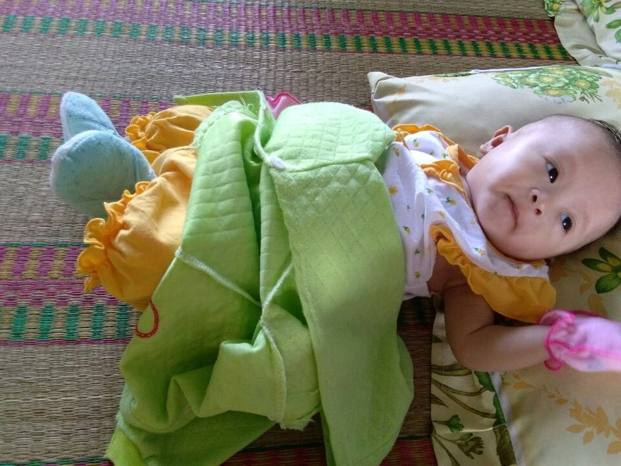 Bé Như Quỳnh lúc 3 tháng tuổi