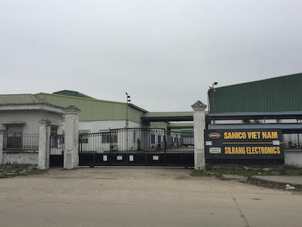 Cty Silrang Electronics bị xử phạt 128 triệu đồng. Ảnh: NT