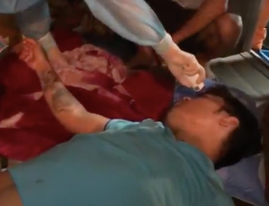 Ngư dân Hồ Xuân Hiếu. Ảnh: TT cung cấp.