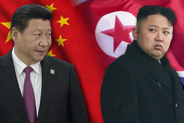 Chủ tịch Trung Quốc Tập Cận Bình (trái) và Chủ tịch Triều Tiên Kim Jong-un (phải). Ảnh: Getty