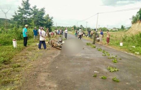 Hiện trường vụ tai nạn