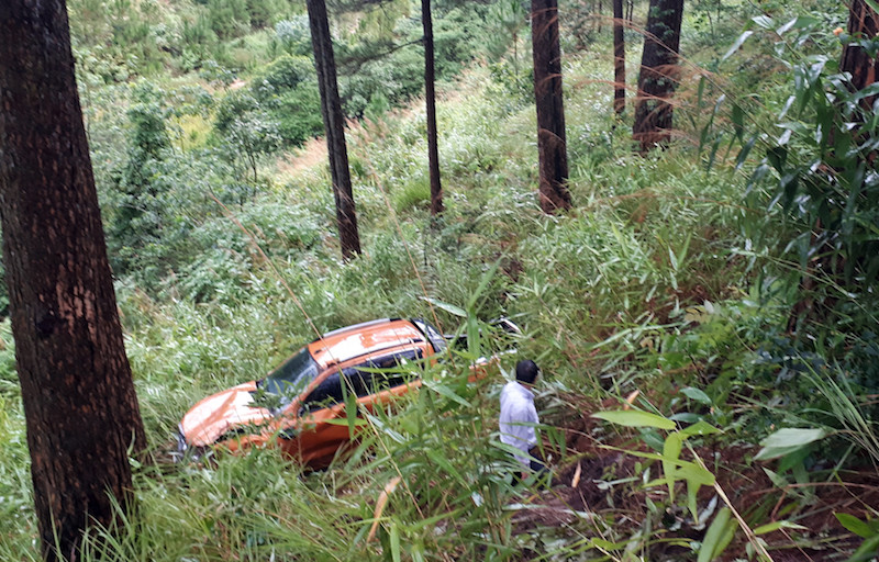 Hiện trường vụ tai nạn