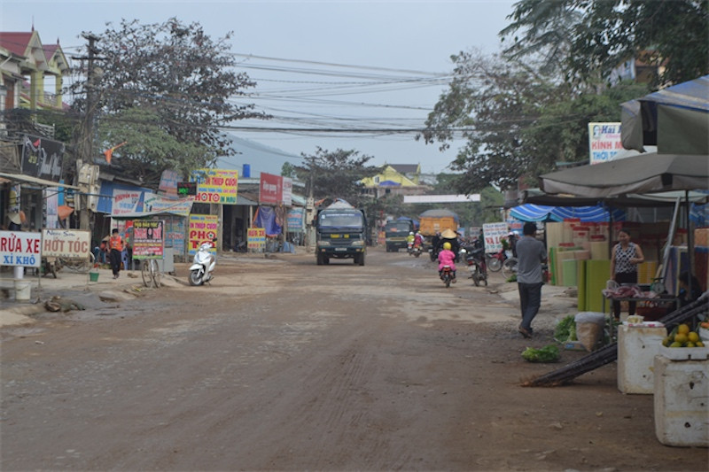 QL7B nơi nạn nhân nằm chết