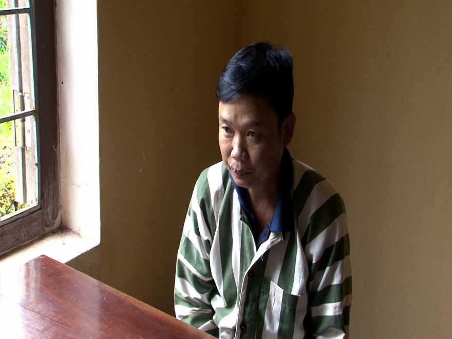 Ảnh đối tượng Vọng tại cơ quan điều tra